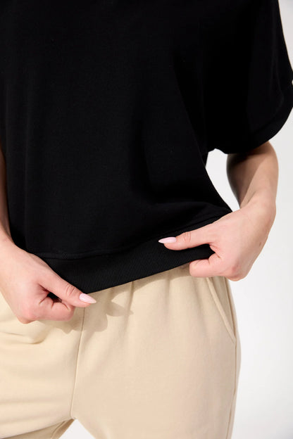 HAVEN - Boston Crop Sweat Top