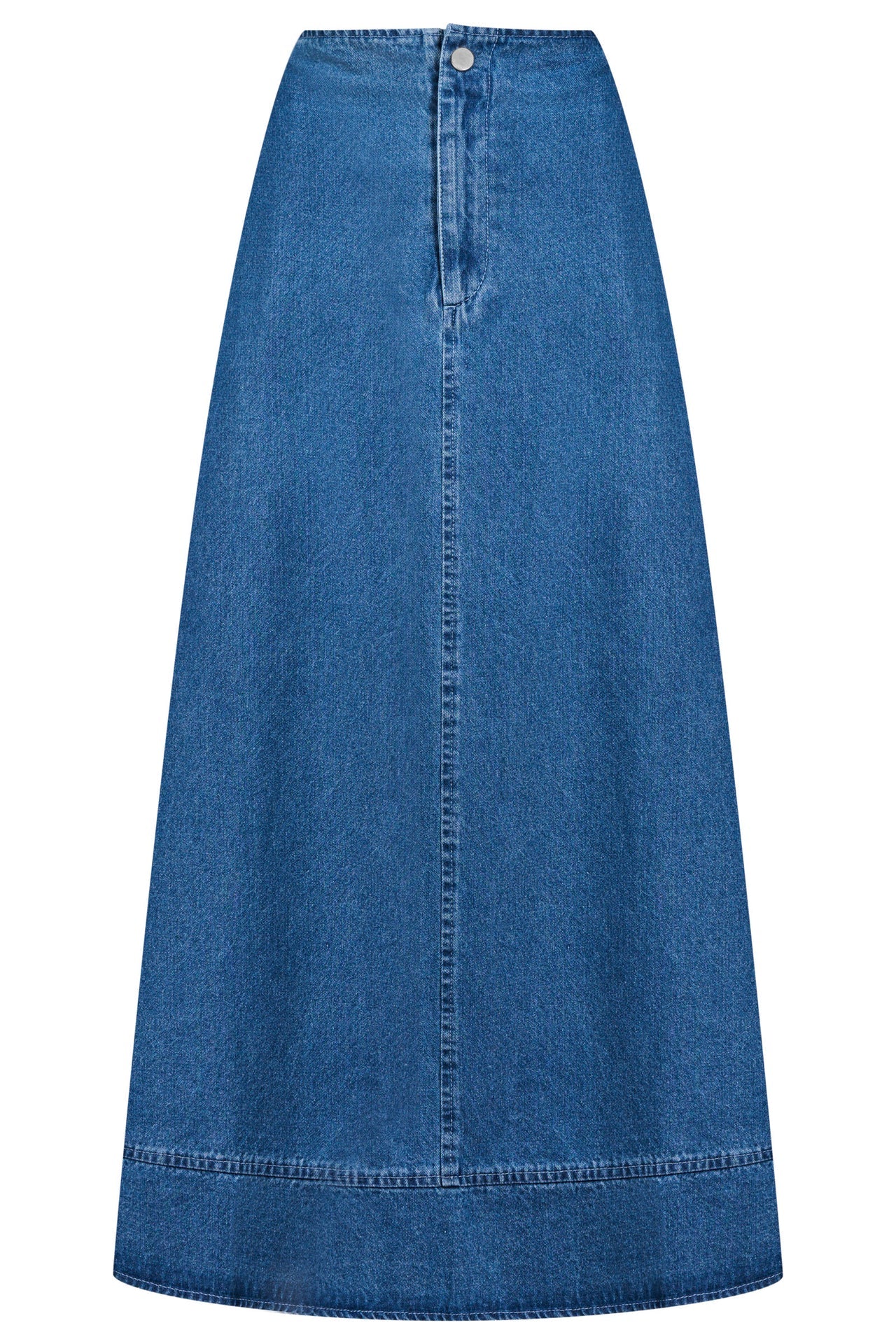 HAVEN - Denver Denim Skirt - Blue