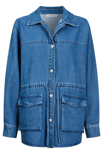 HAVEN - Denver Denim Jacket - Blue