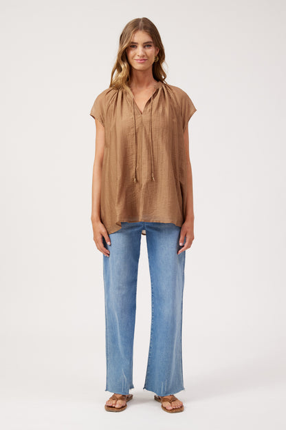 HAVEN - Kenya Top - Wheat