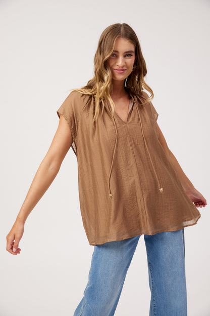 HAVEN - Kenya Top - Wheat