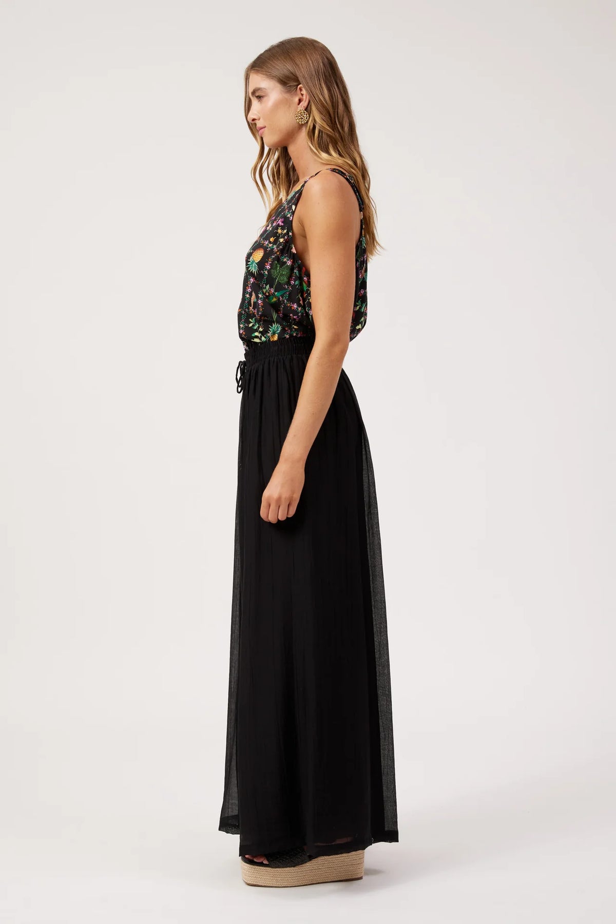 HAVEN - Kenya Palazzo Pant - Black