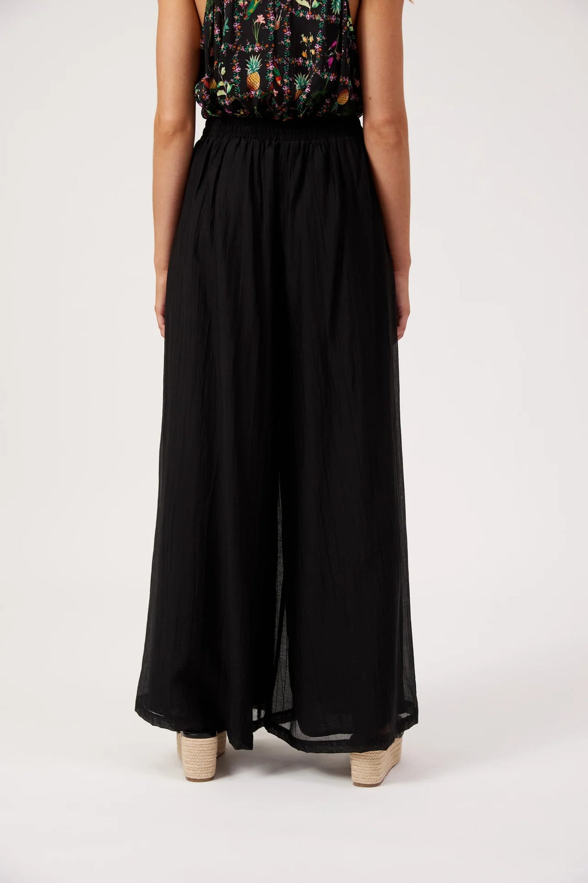 HAVEN - Kenya Palazzo Pant - Black