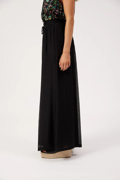 HAVEN - Kenya Palazzo Pant - Black