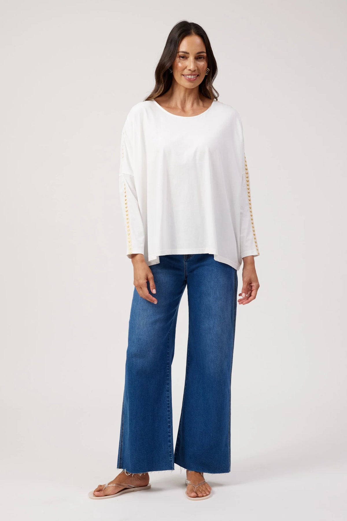 HAVEN - Elba heart Long Sleeve Tshirt - ONE SIZE