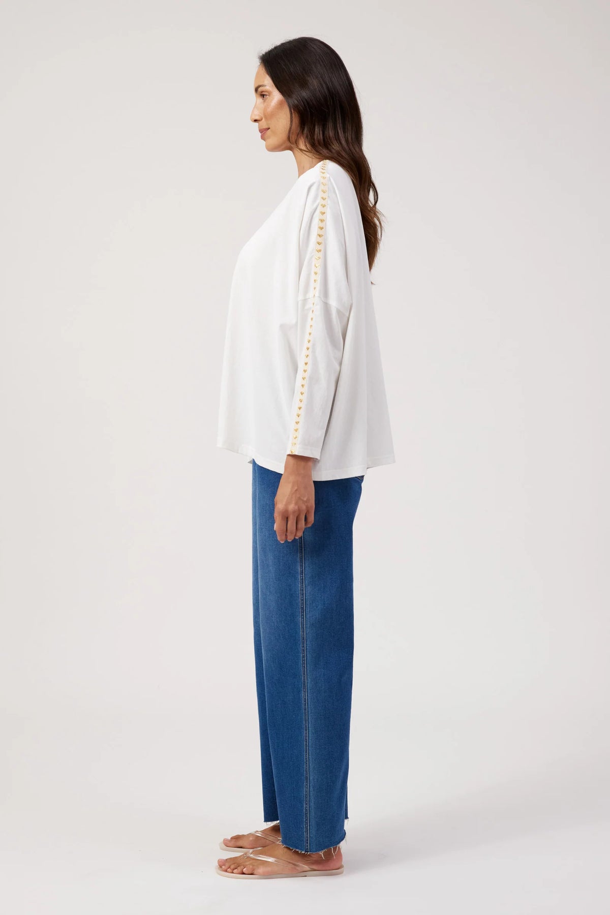 HAVEN - Elba heart Long Sleeve Tshirt - ONE SIZE