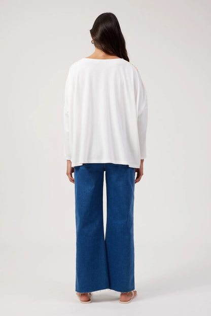 HAVEN - Elba heart Long Sleeve Tshirt - ONE SIZE