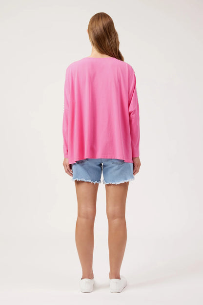 HAVEN - Elba heart Long Sleeve Tshirt - ONE SIZE
