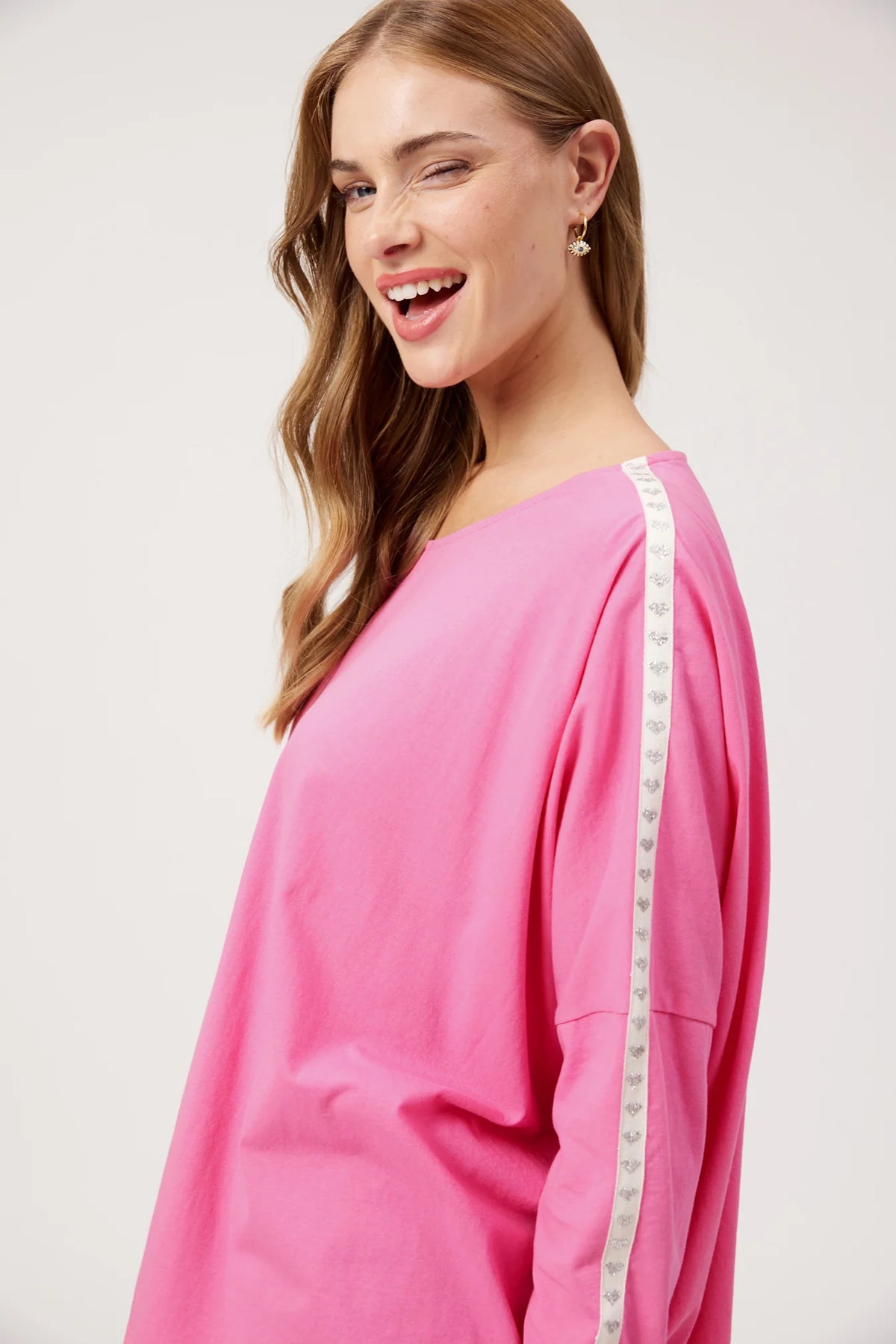 HAVEN - Elba heart Long Sleeve Tshirt - ONE SIZE