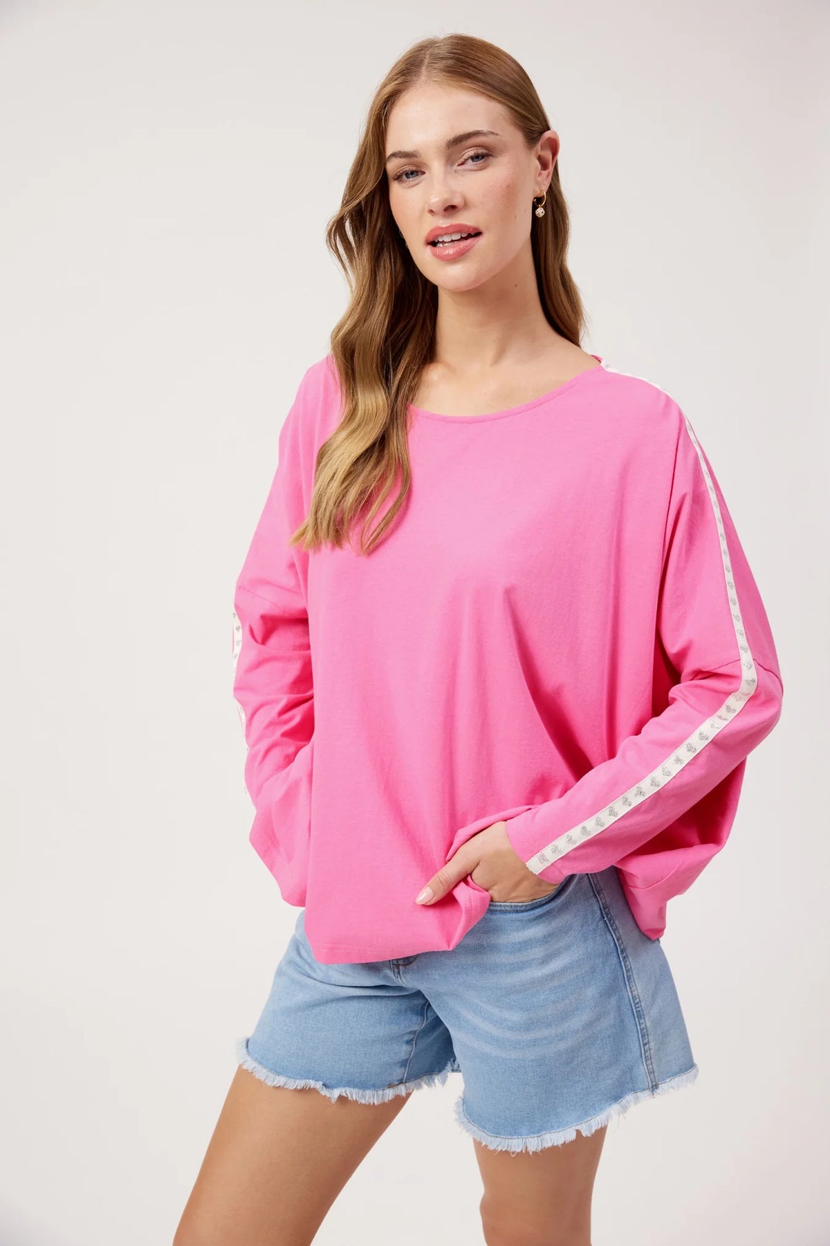 HAVEN - Elba heart Long Sleeve Tshirt - ONE SIZE