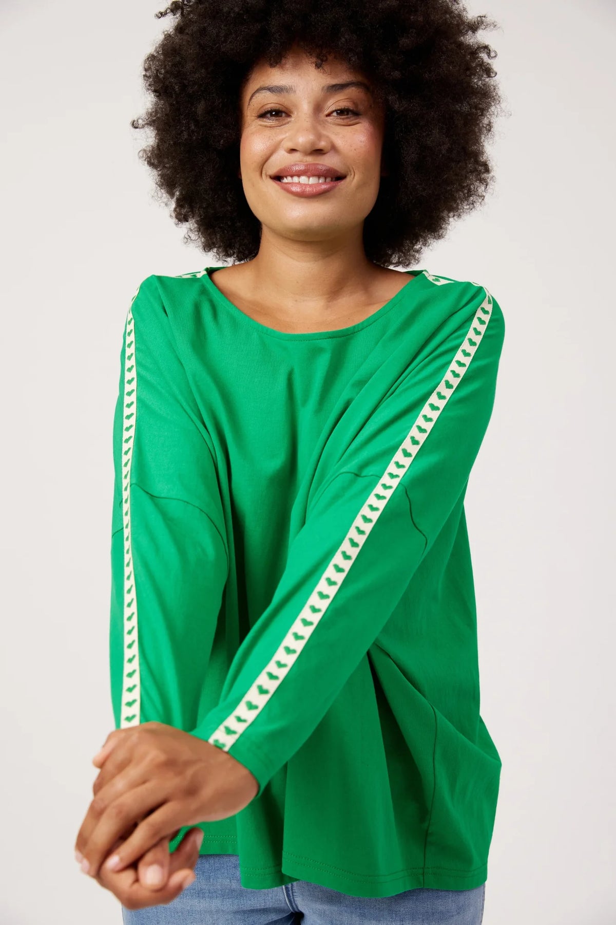 HAVEN - Elba heart Long Sleeve Tshirt - ONE SIZE