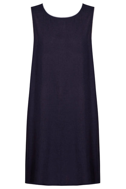 HAVEN - Positano Contrast Dress - Navy
