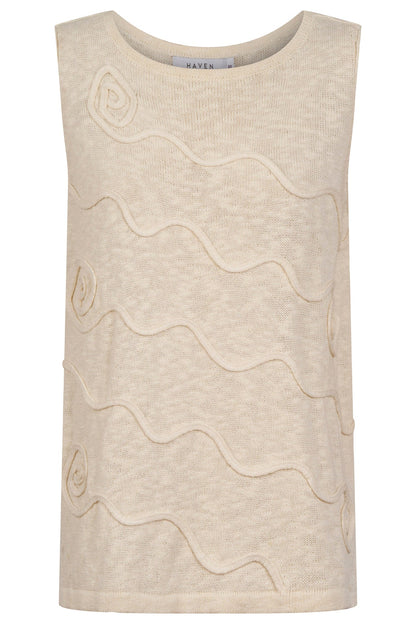 HAVEN - Olympus Applique Tank - Sand