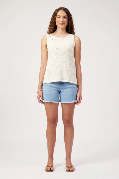 HAVEN - Olympus Applique Tank - Sand