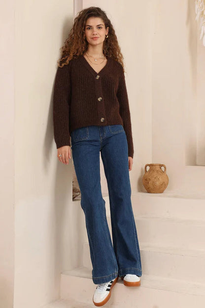 Teddy Choc Cardi