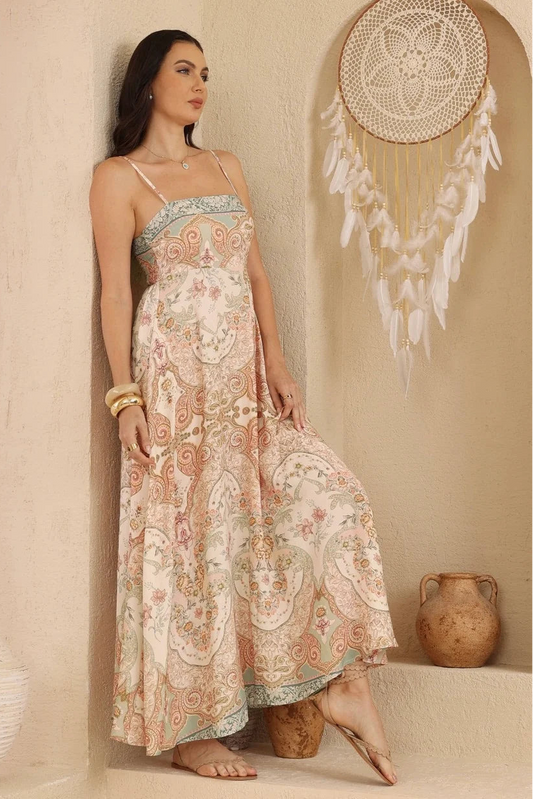 Bellini Maxi Dress - Vintage Paisley