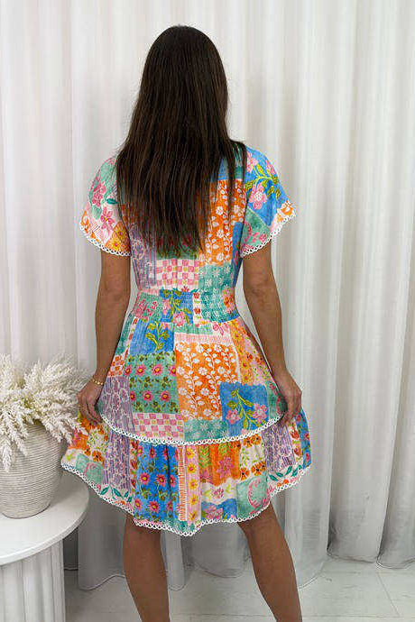 Patchwork Sun Dress