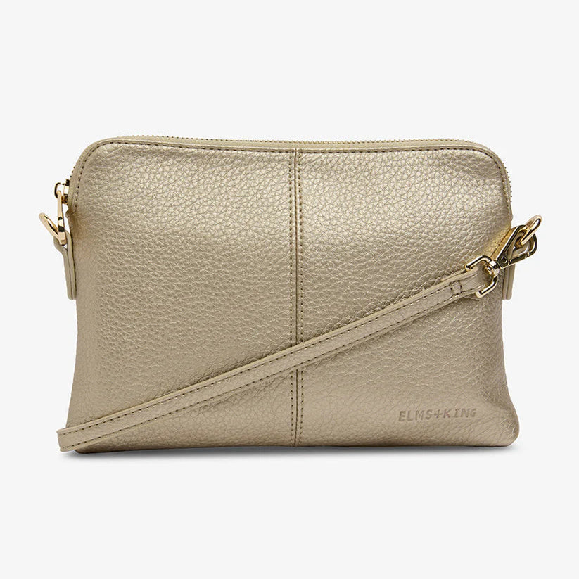 Elms + King Bowery Wallet - Gold