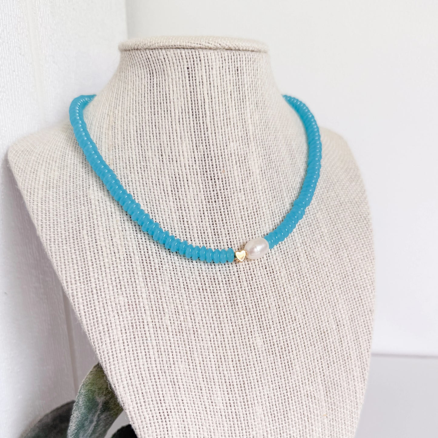 CLAY GOSSIP - Sea Breeze Beaded Necklace