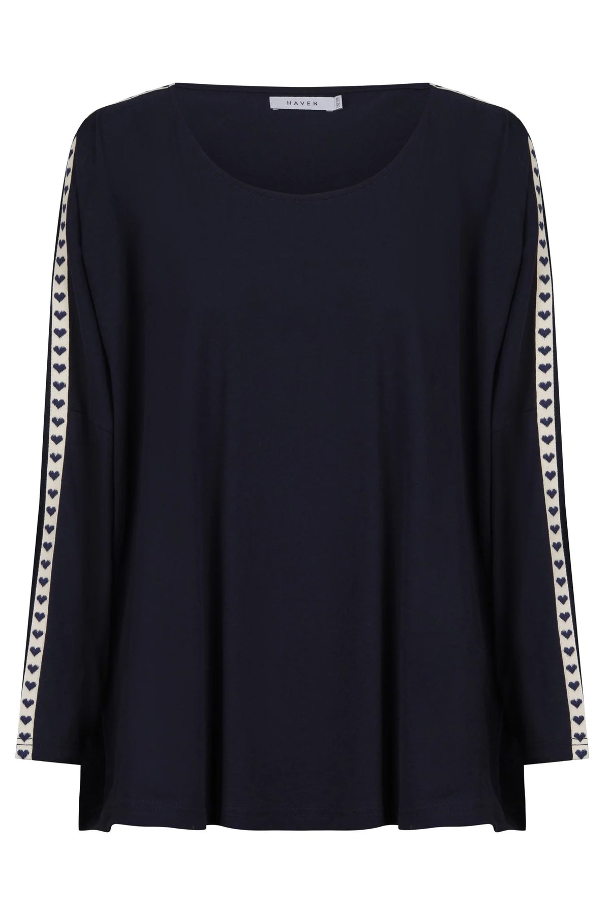 HAVEN - Elba heart Long Sleeve Tshirt - ONE SIZE