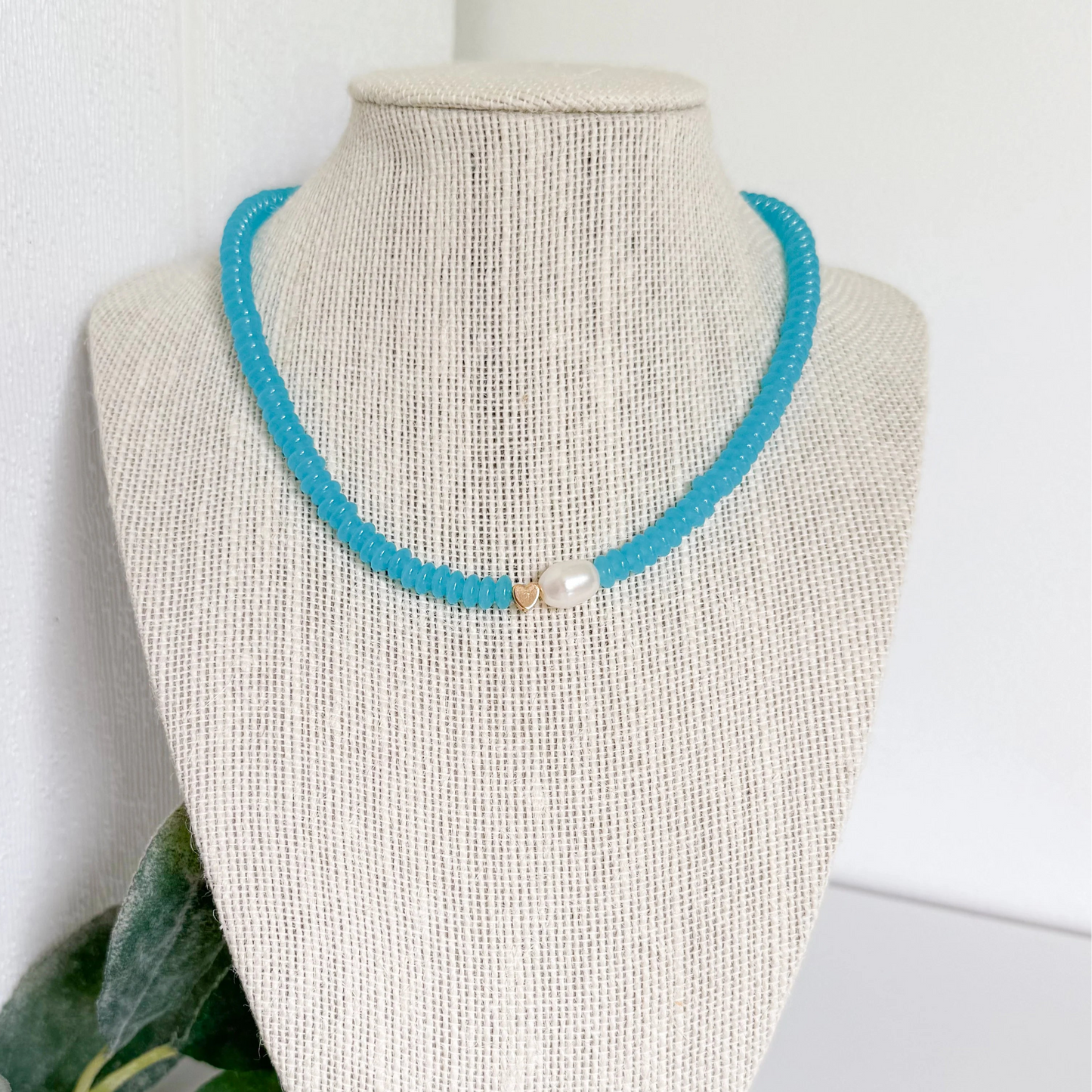 CLAY GOSSIP - Sea Breeze Beaded Necklace