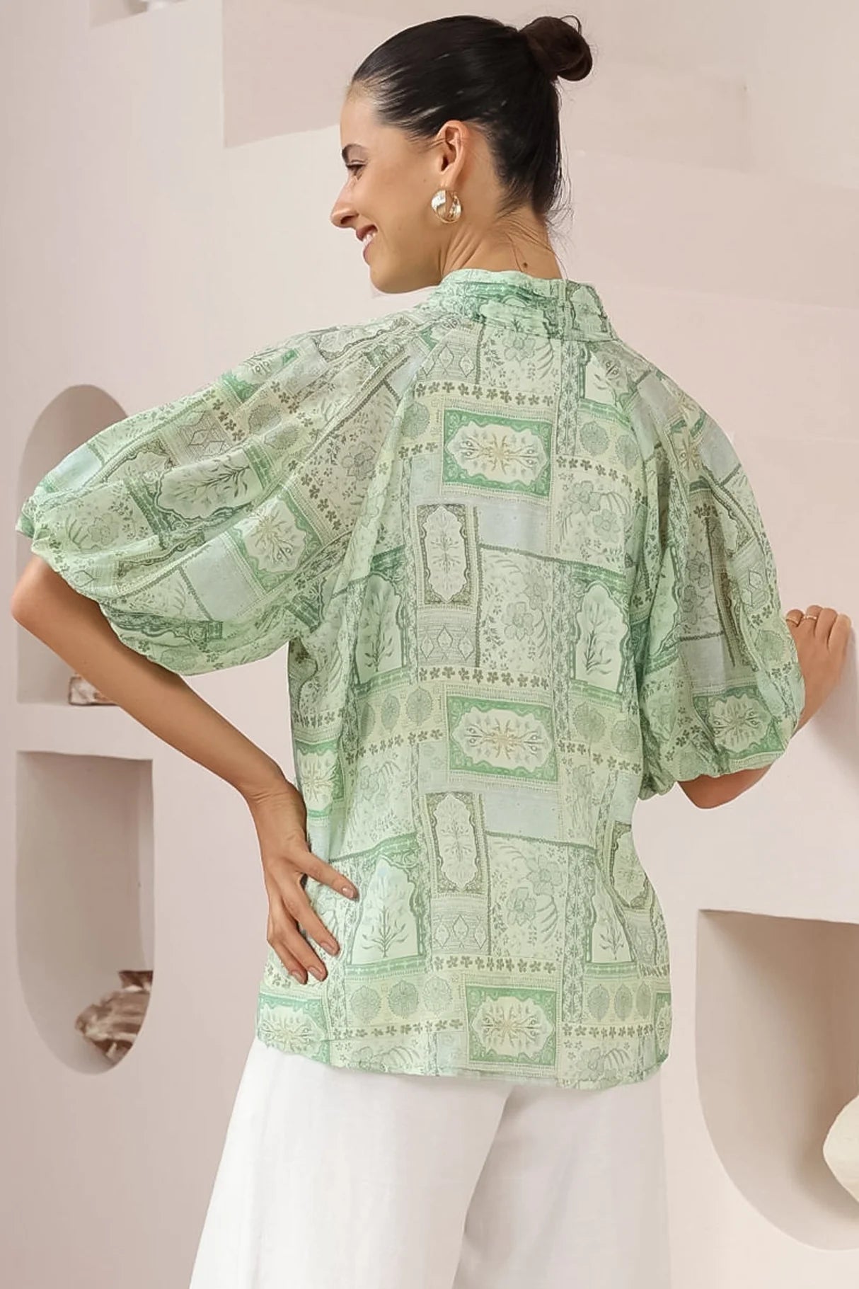 Laramie Blouse - Mint