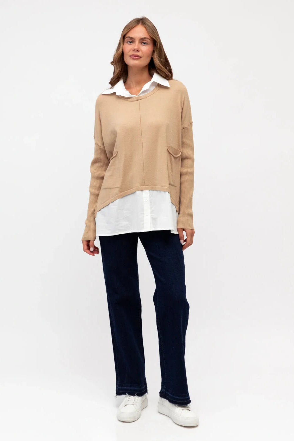 Colette Layered Knit - Natural