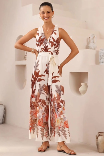 Cerise Jumpsuit - Dessert Palm