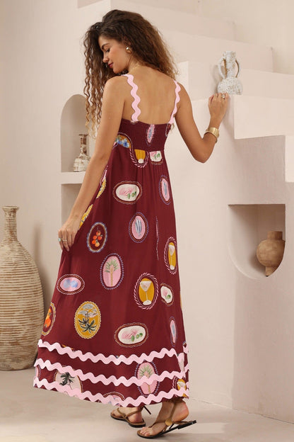 Valor Ric Rac Maxi - Sangria