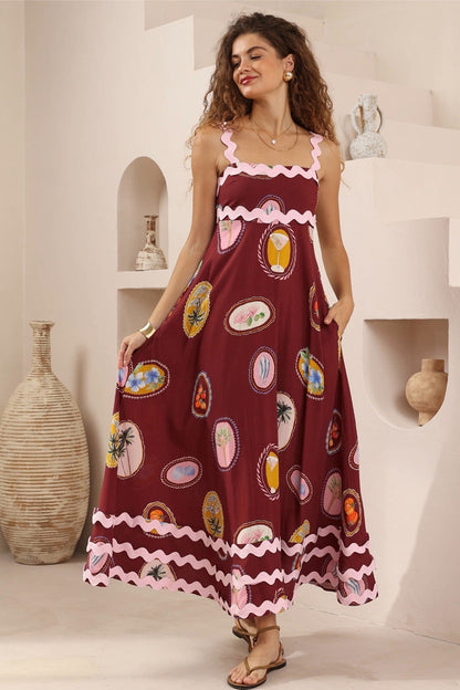 Valor Ric Rac Maxi - Sangria