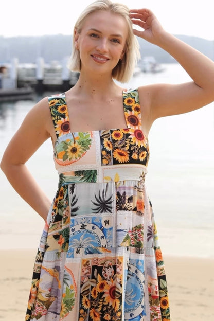 Palm Paradise Sundress