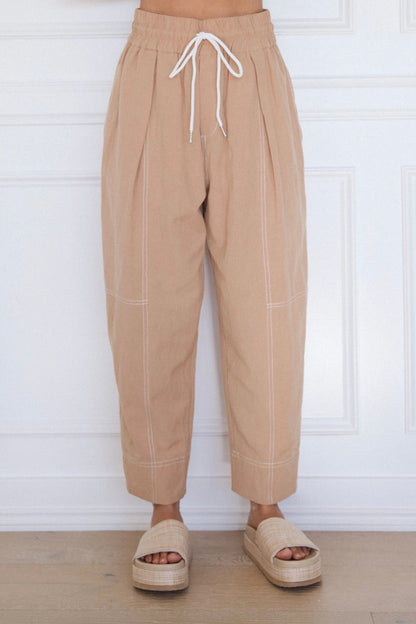 Stitched Up Pant - Honey