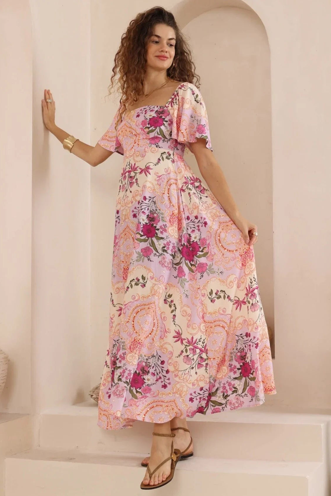 Florence Maxi Dress - Vintage Floral
