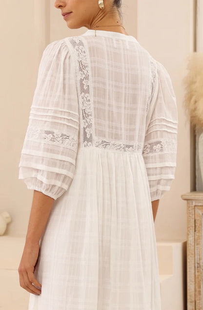 Soléne Maxi Dress - Ivory