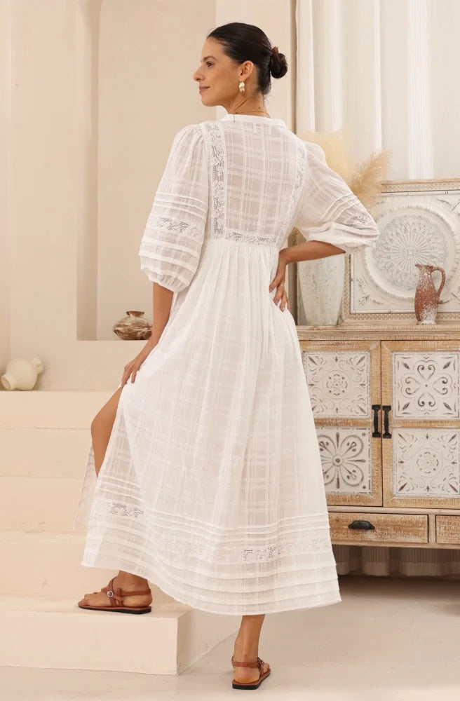 Soléne Maxi Dress - Ivory