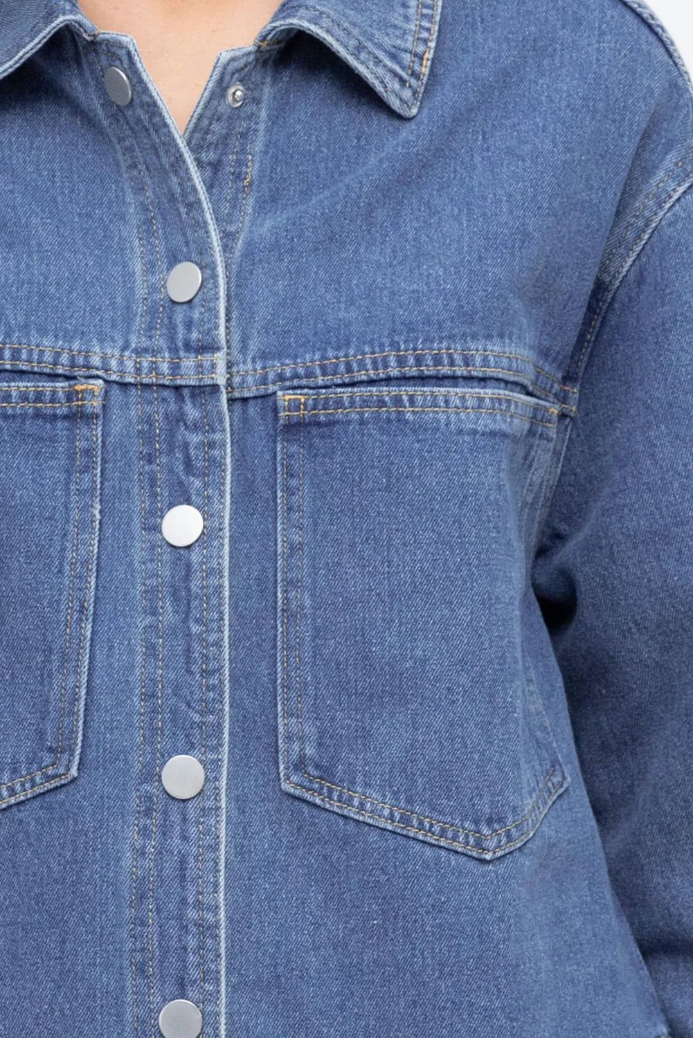 Cara Denim Shacket