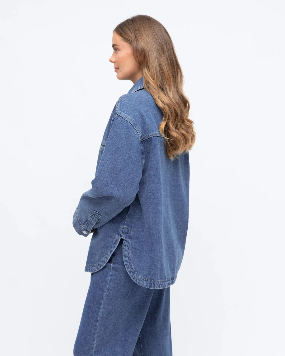 Cara Denim Shacket