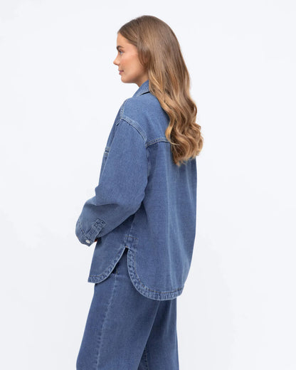 Cara Denim Shacket
