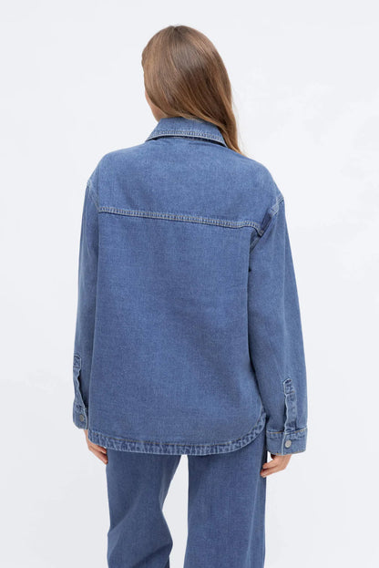 Cara Denim Shacket