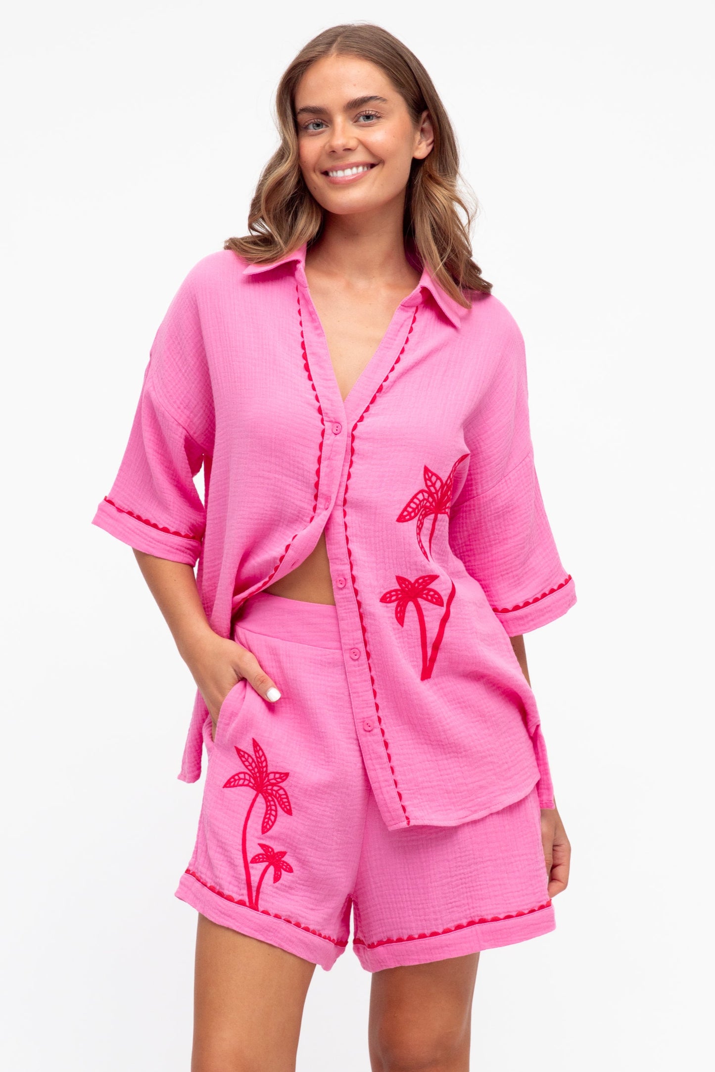 Palm Beach Shorts - Pink