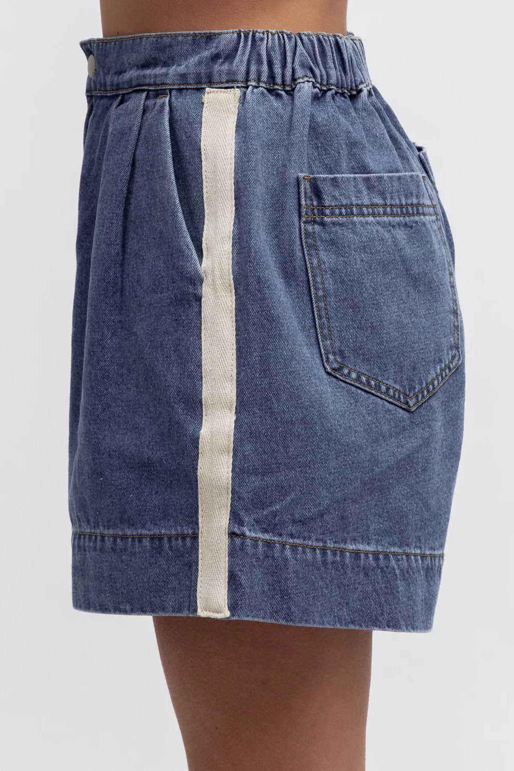 Sporty Chic Side Stripe Shorts