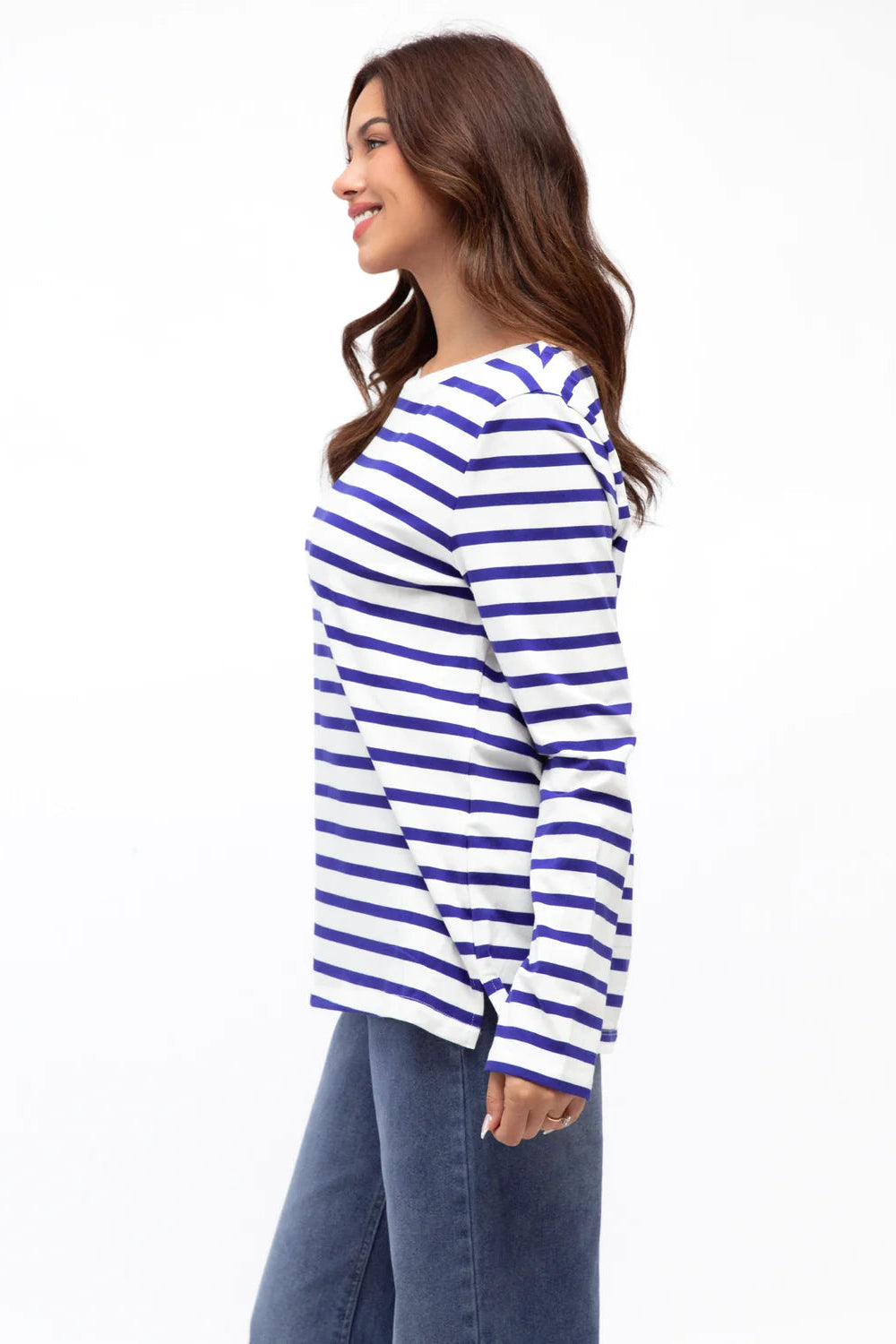 Lila Breton Stripe Top