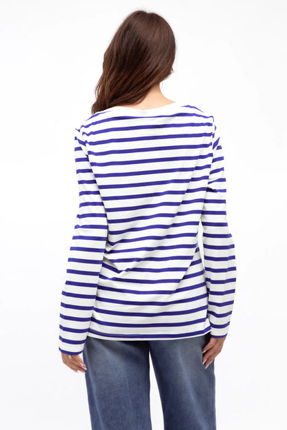 Lila Breton Stripe Top