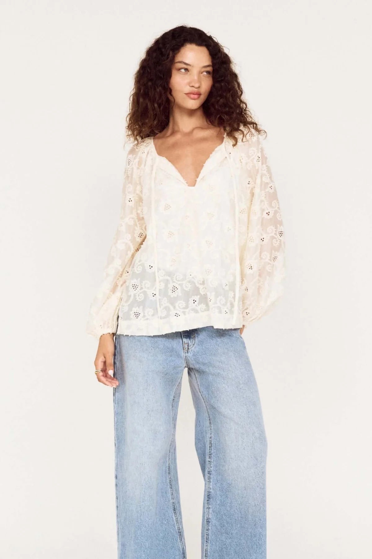 MINKPINK - Inze Blouse - Cream