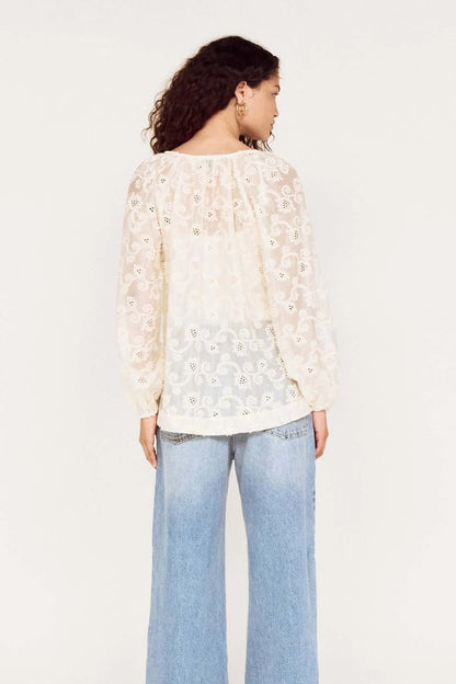 MINKPINK - Inze Blouse - Cream
