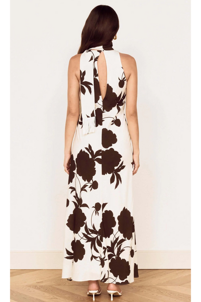 MINKPINK - Elodie Maxi Dress - Choc/Floral