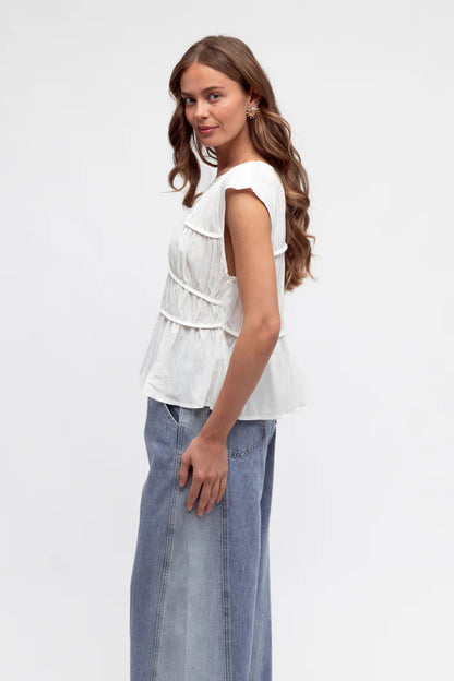Saskia Top - White