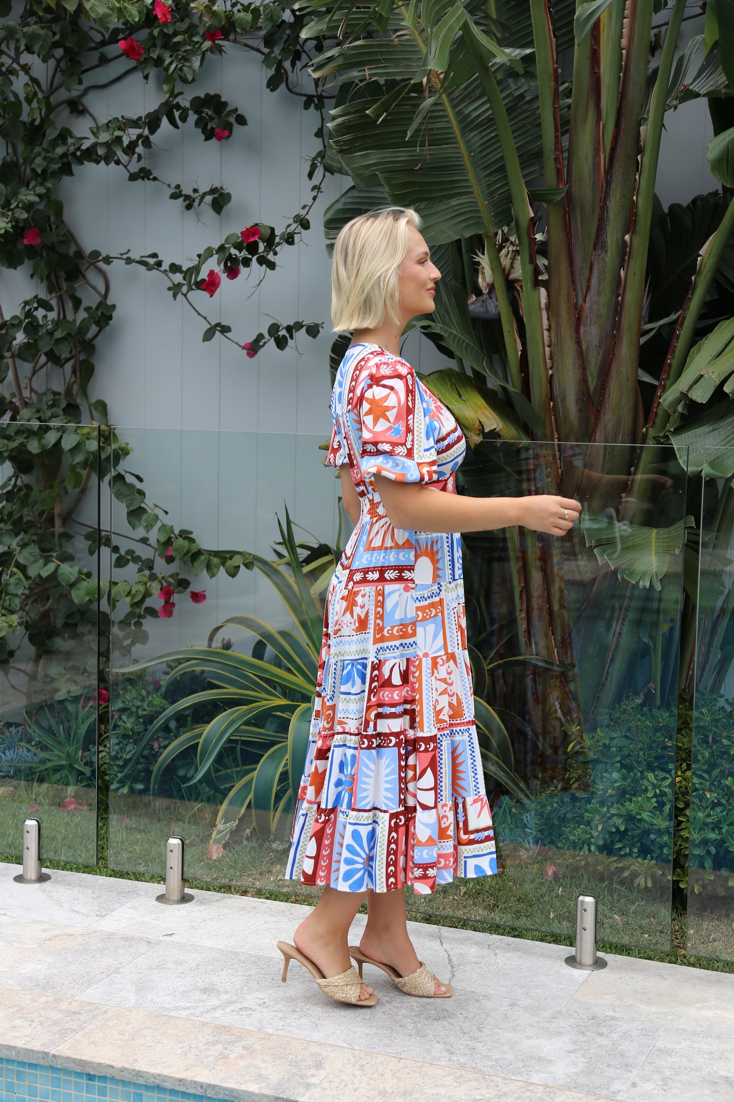 Sola Flora Midi Dress