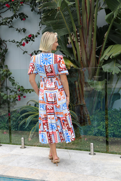 Sola Flora Midi Dress