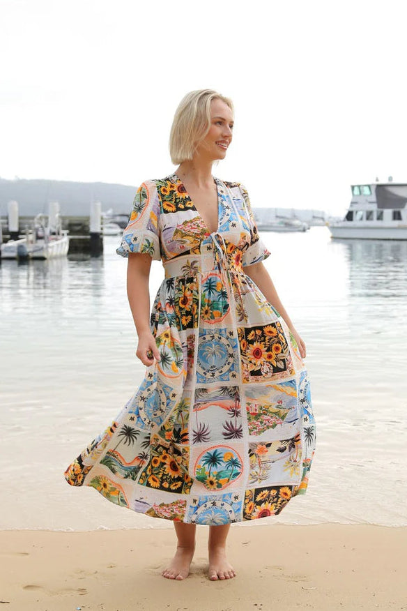 Palm Paradise Maxi Dress
